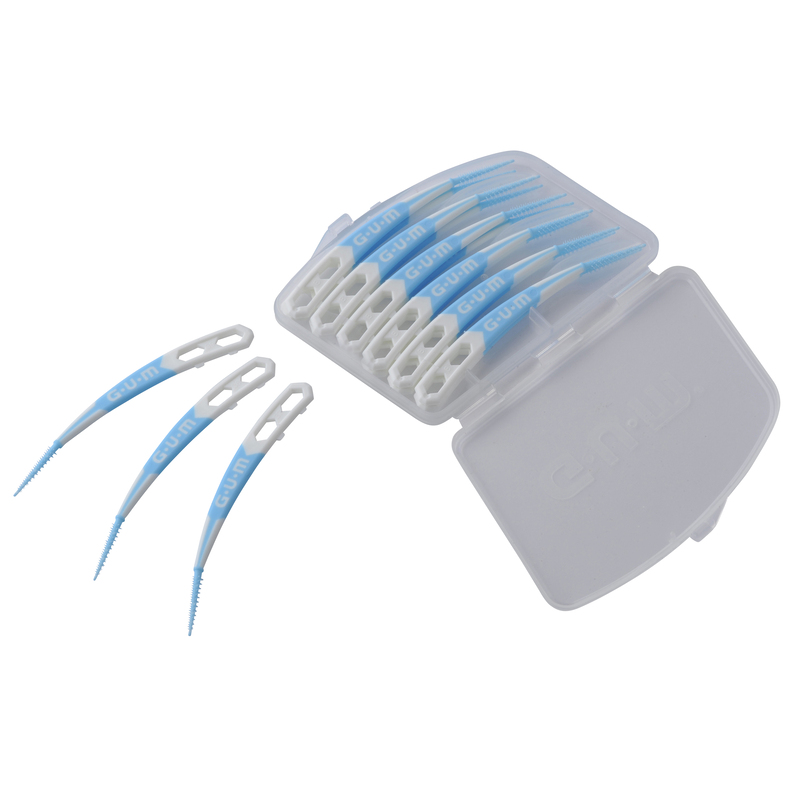 GUM - SOFT-PICKS Pro Μεσοδόντιες Οδοντογλυφίδες Small (γαλάζιο) - 30τεμ.